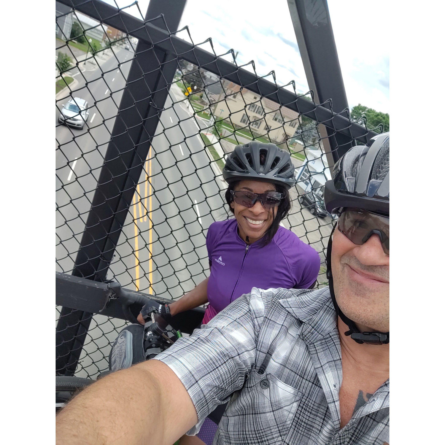 Doing what we love!  Out riding!