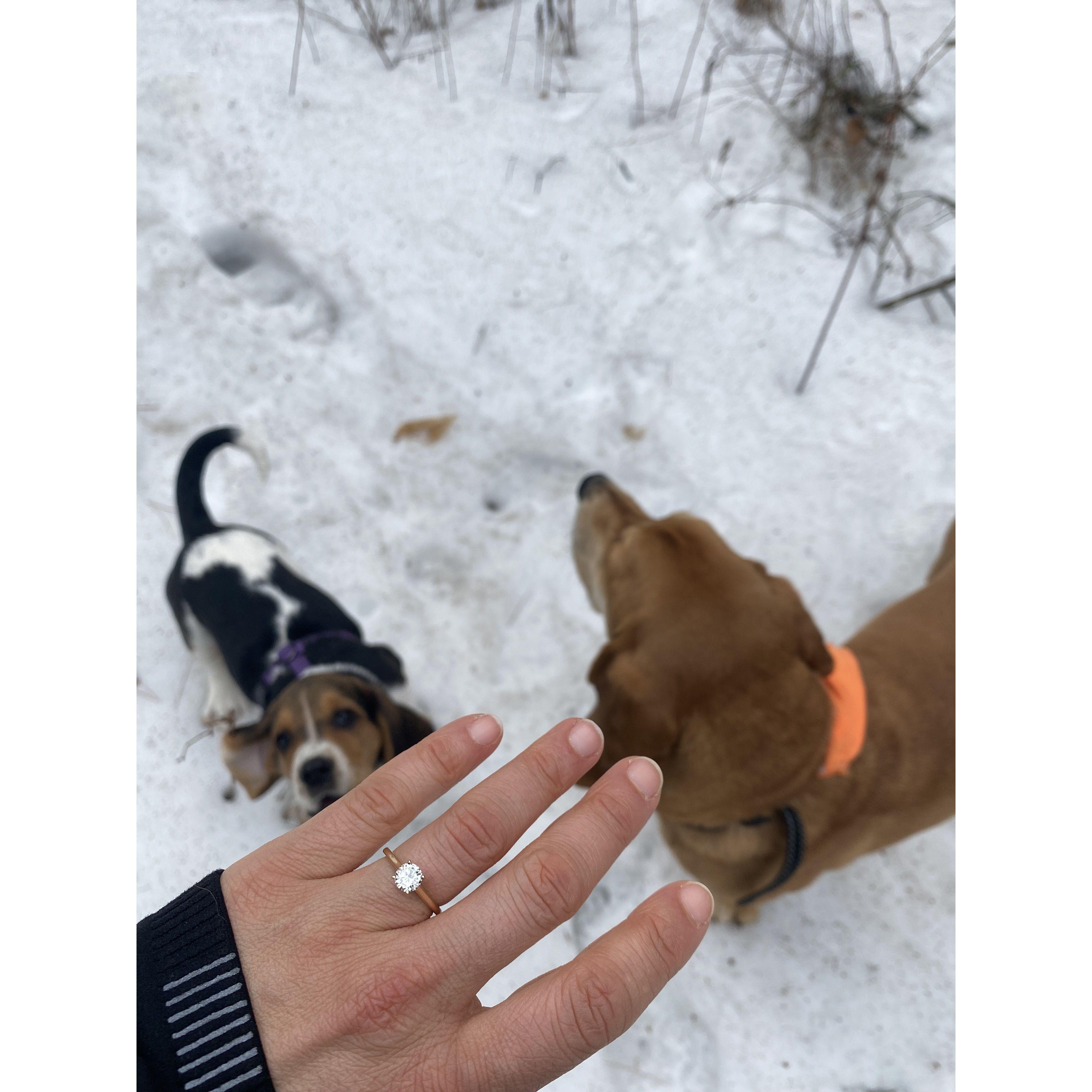 The day I said, "yes." It also happens to be Ryan's birthday.