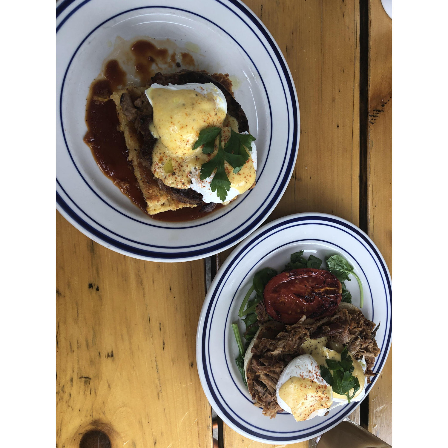 Naturally her suspicions subsided when they casually spent 2 hrs at brunch chit chatting away...