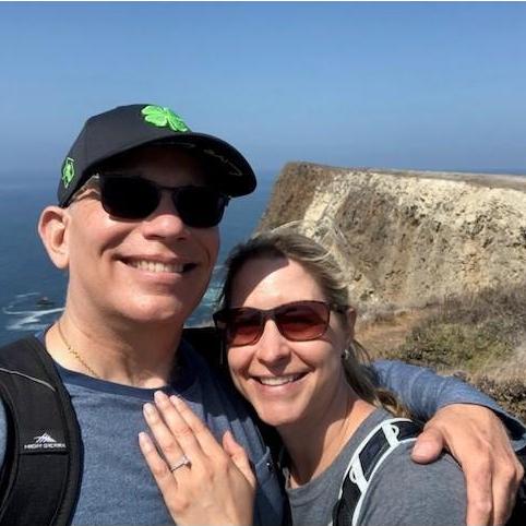 Just got engaged on the Channel Islands!