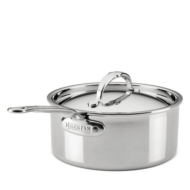 Hestan ProBond Luxe 3 Quart Professional Clad Stainless Steel Saucepan with Lid