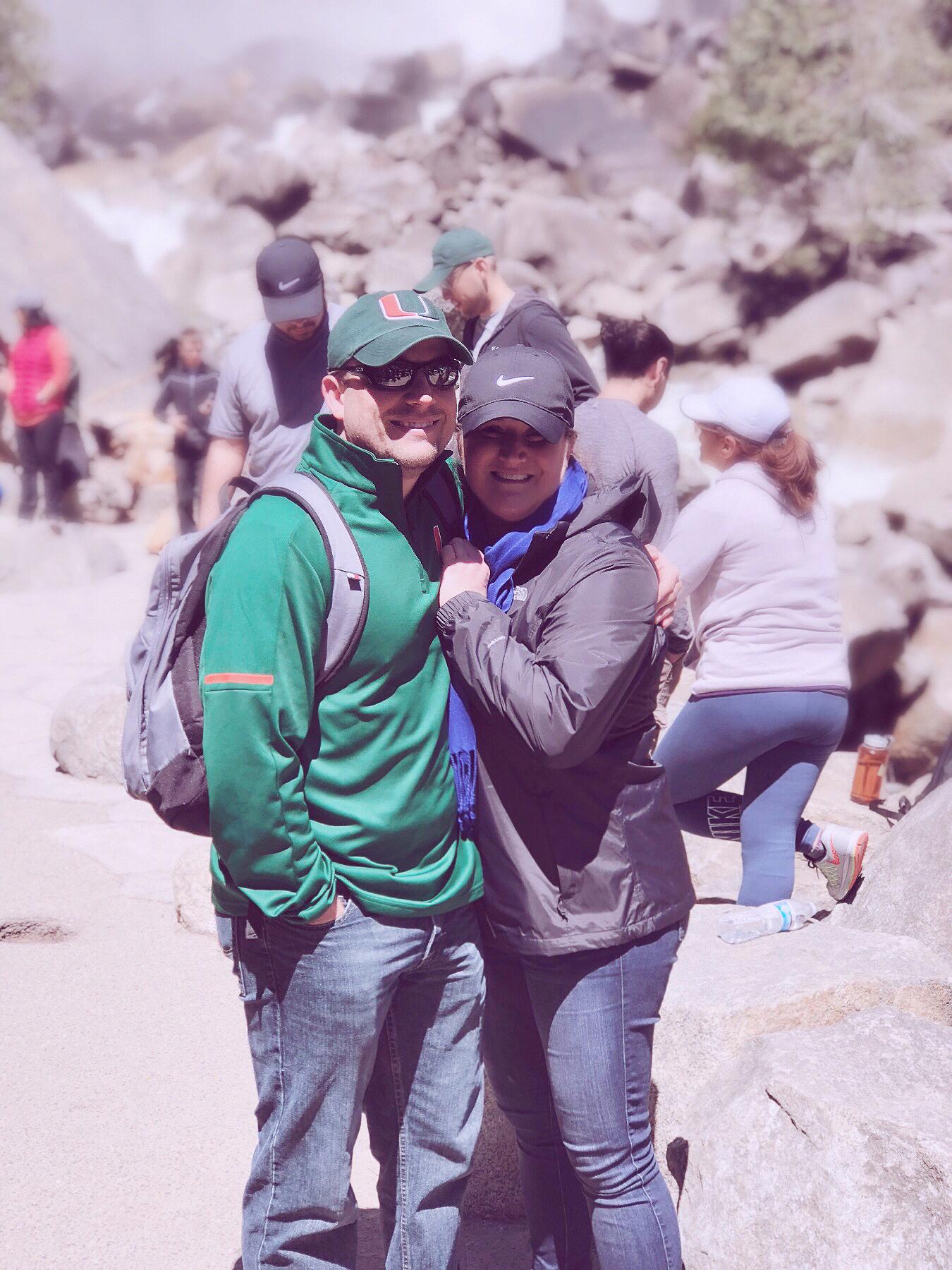 Hiking trails in Yosemite National Park