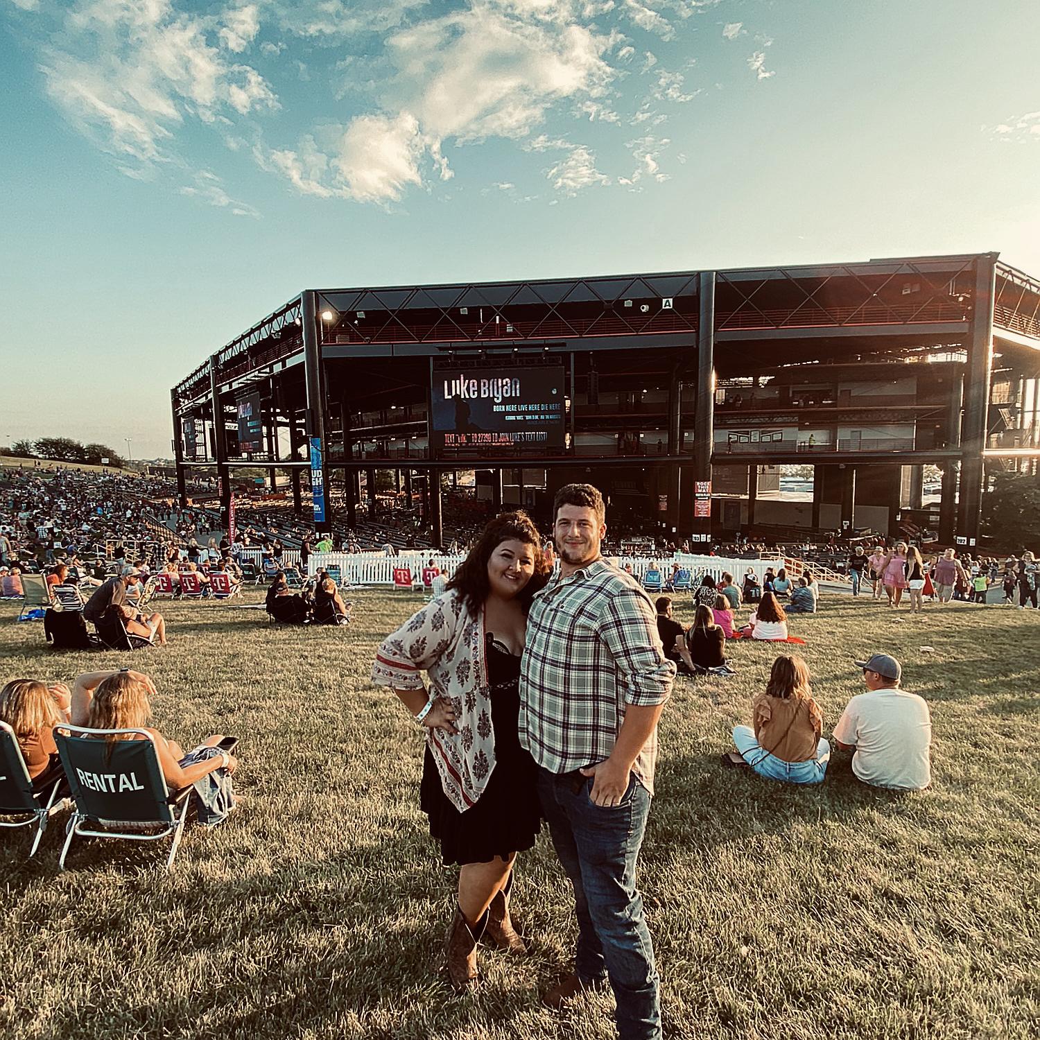 First concert together (Luke Bryan)