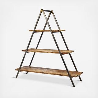 3-Tier Wood Server