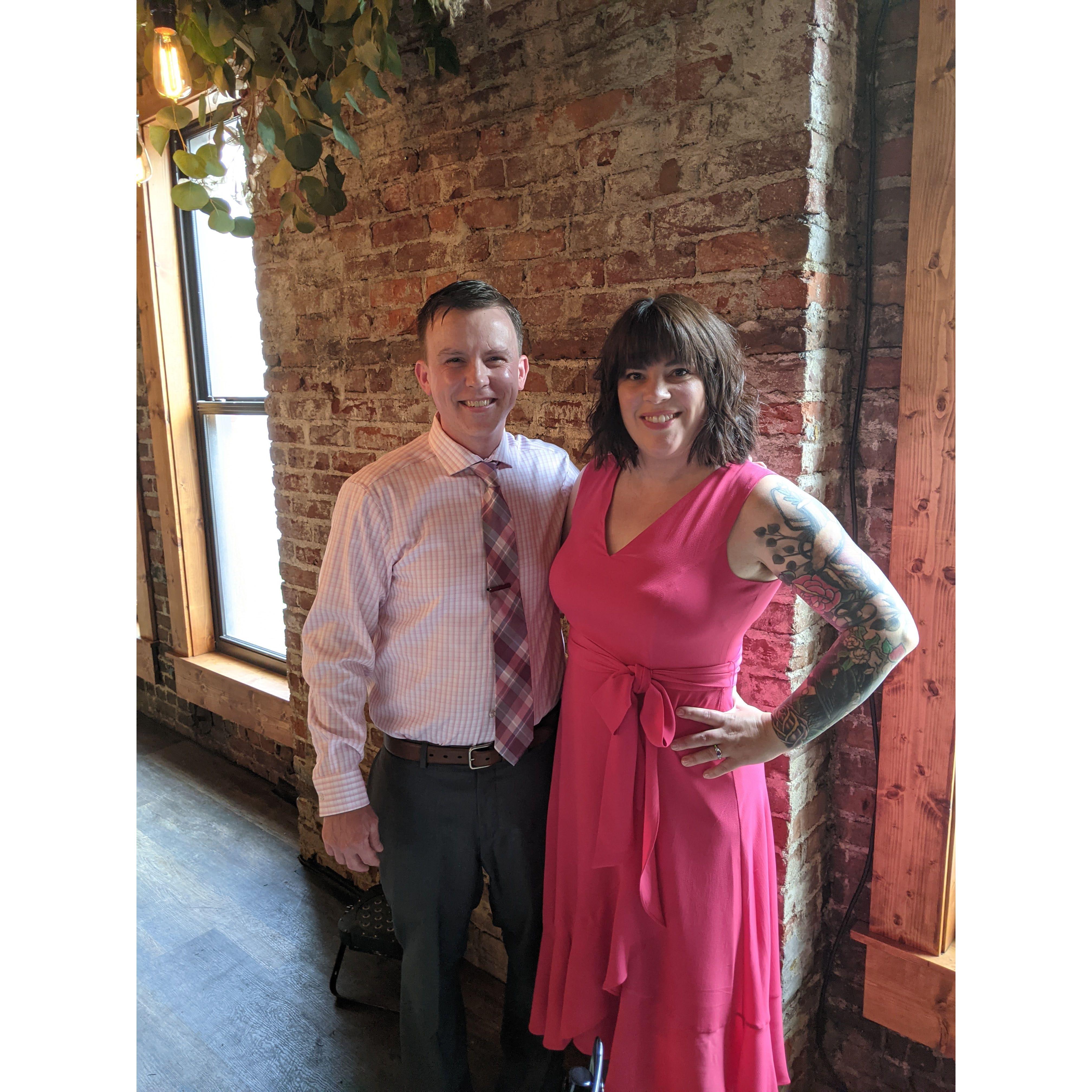 Dressing up is not a common occurrence but we do it well!