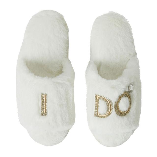 Dearfoams Bride and Bridesmaids Slide Slippers, Online Only