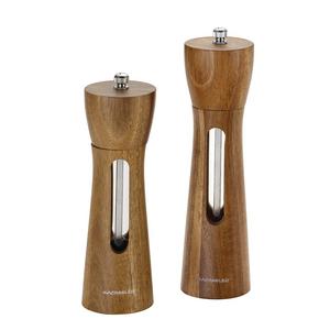 Meyer - Rachael Ray Tools and Gadgets 2-Piece Natural Acacia Salt and Pepper Grinder Set