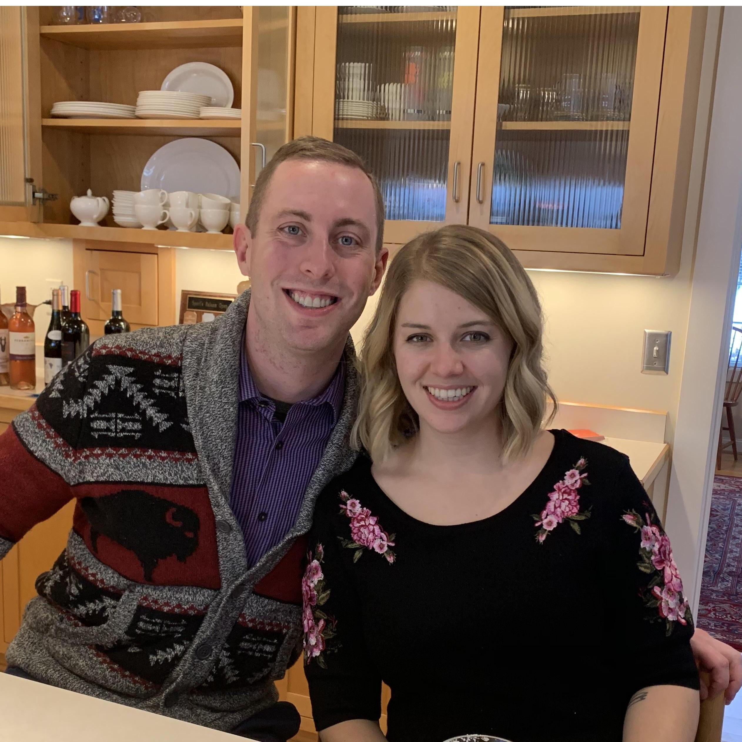 Thanksgiving 2019 (Thanksgiving 2020 in our sweats at home together not pictured)