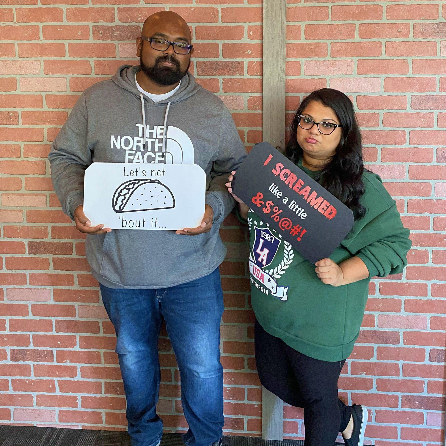 Our 3rd date, where we attempted an escape room with just the 2 of us... Needless to say, we did NOT escape, but we had an amazing time together!