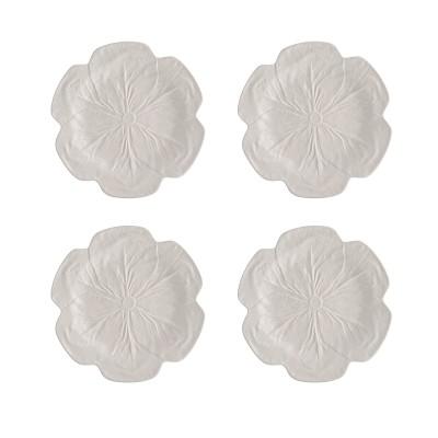 Bordallo Pinheiro Cabbage Dinner Plates, Set of 4