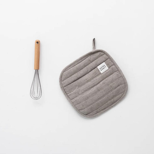 Natural Linen Potholder