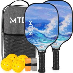 Pickleball Paddles, USAPA Approved Fiberglass Surface Pickleball Set with Pickleball Rackets, Pickleball Paddles Set ​for Men Women