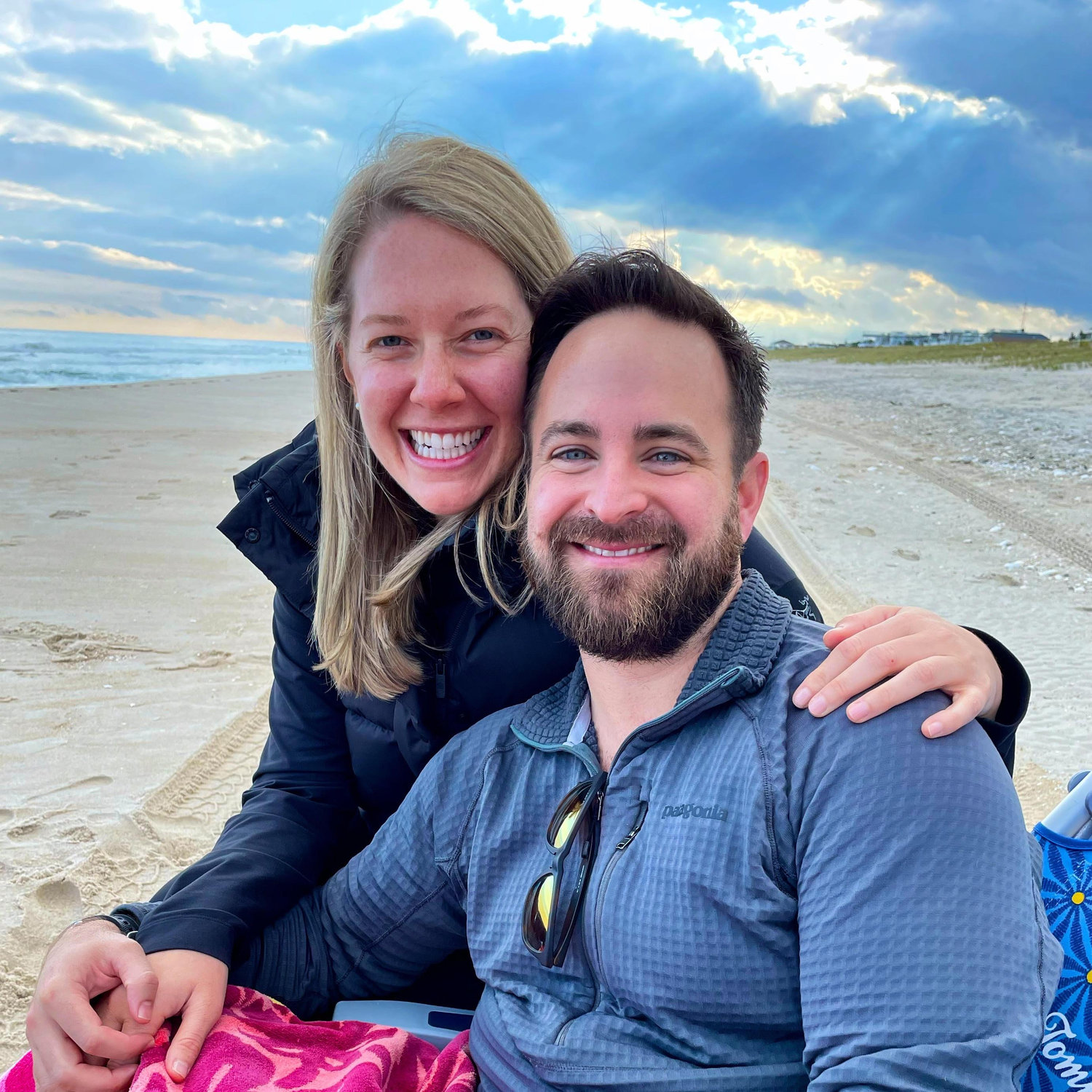 Visting Andy/Kait at the beach