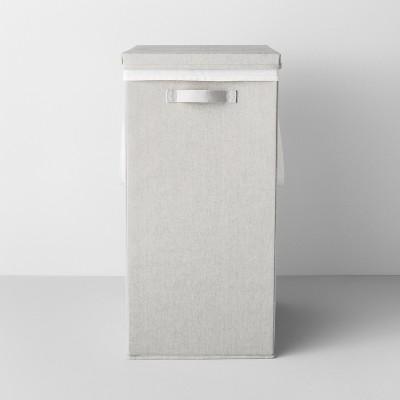Collapsible Hamper with Laundry Bag Light Gray - Made By Design™