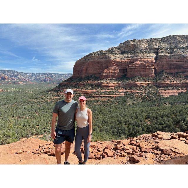 Our latest and most special trip is Arizona, where we got engaged while hiking in Sedona