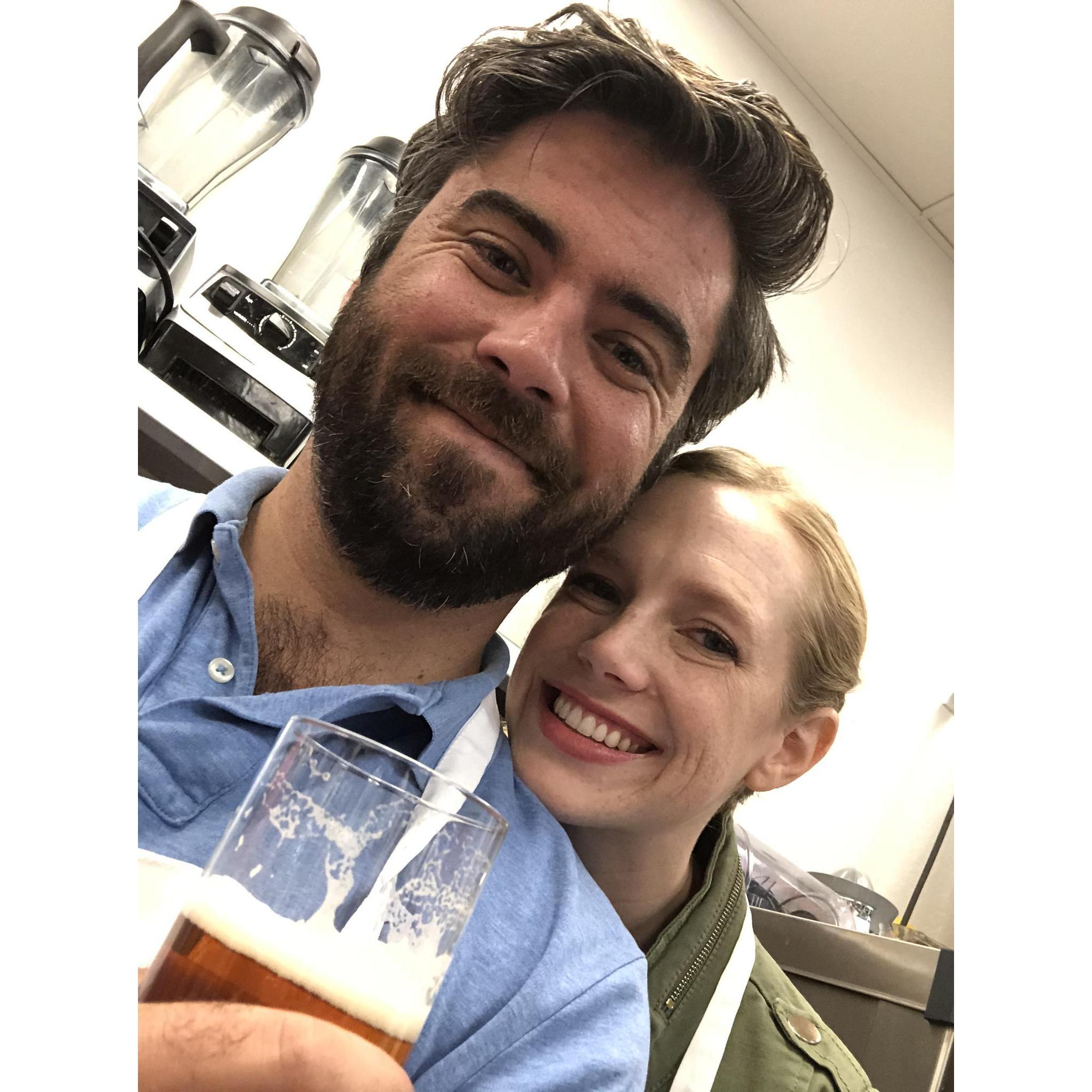 Month 1 together - Cooking Class!