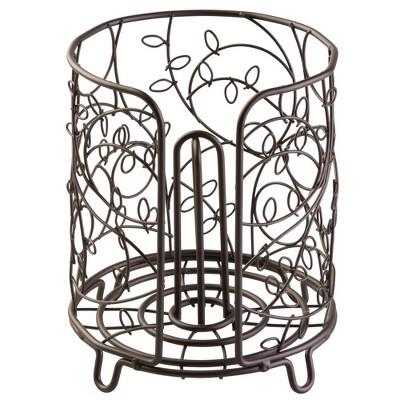 InterDesign Twigz Steel Paper Towel Holder 8" Bronze