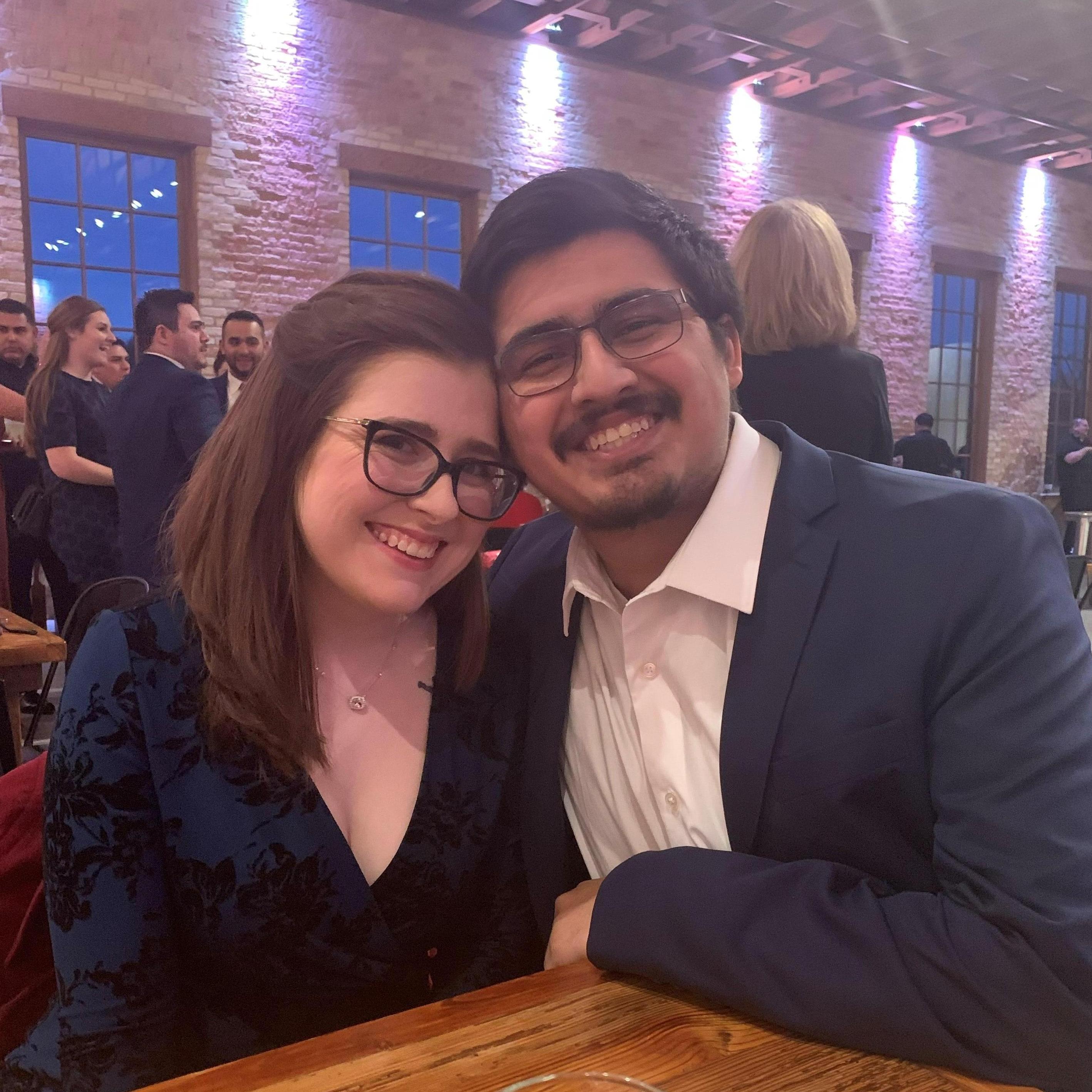 Eddie's cousin's wedding, February 2020