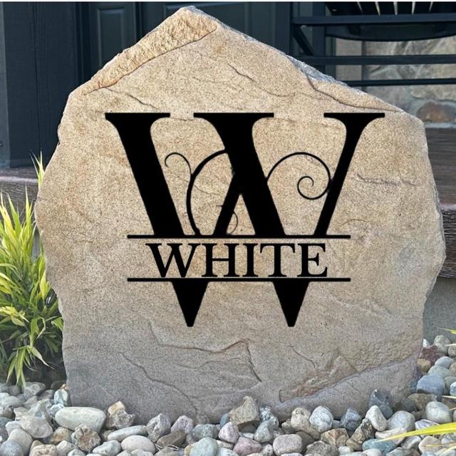 Personalized Yard Stone - Sandstone 21”