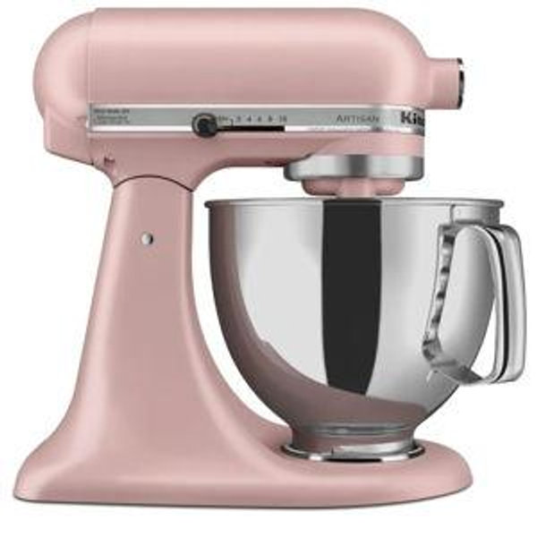KitchenAid Artisan Series 5 Quart Tilt Head Stand Mixer with Pouring Shield KSM150PS, Dried Rose