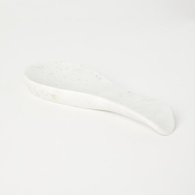 White Marble Spoon Rest