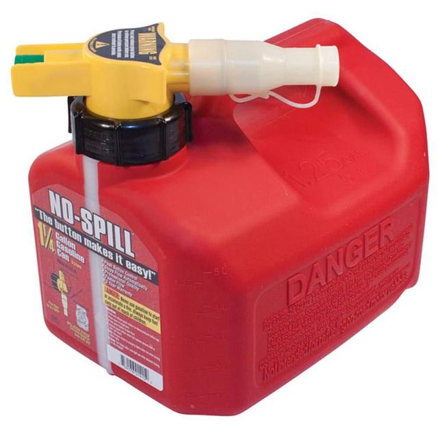 No-Spill 1415 1-1/4-Gallon Poly Gas Can (CARB Compliant)