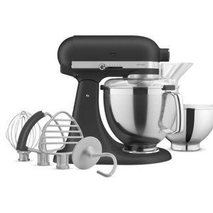 Artisan® Series 5 Quart Tilt-Head Stand Mixer with Premium Accessory Pack - Imperial Black | KitchenAid US