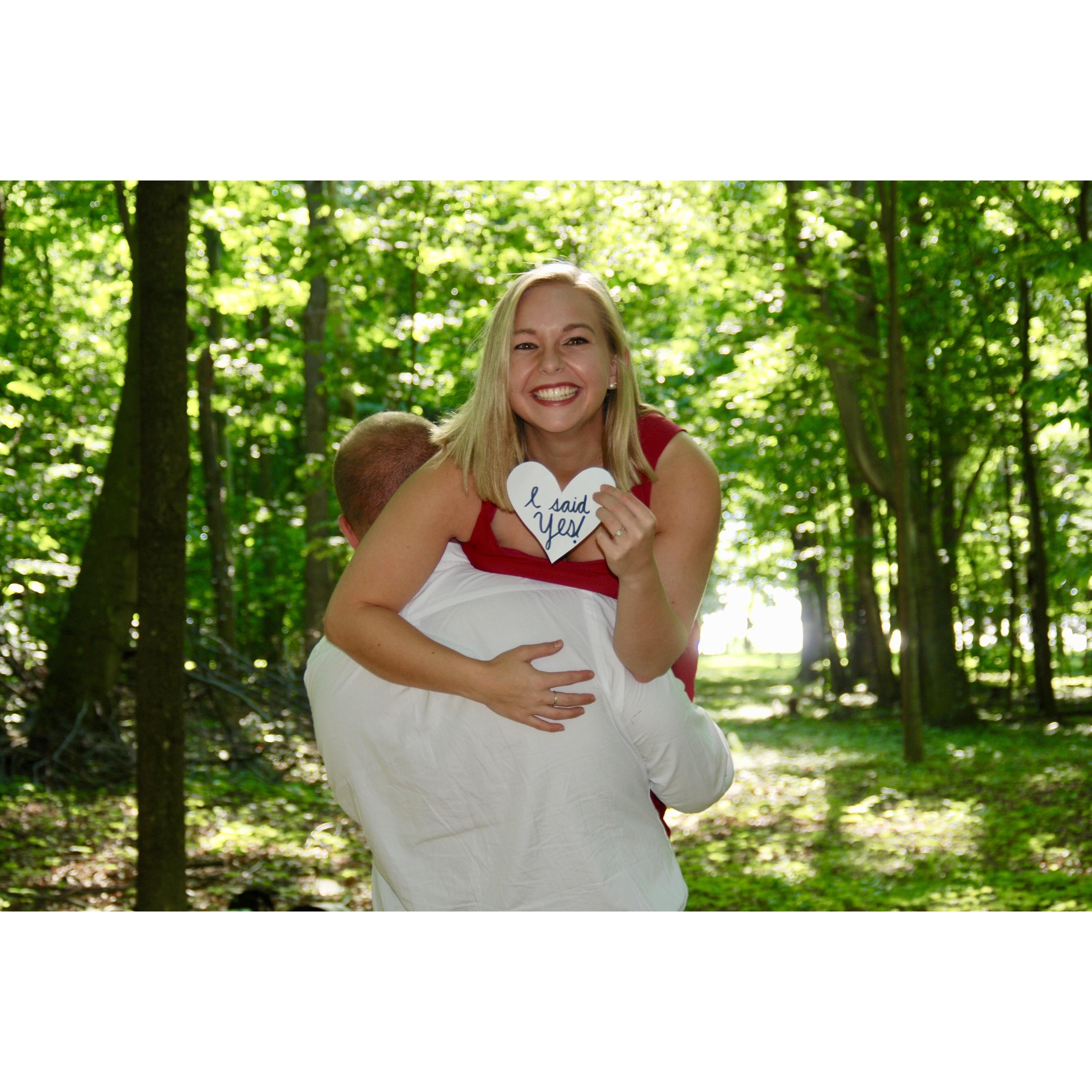 Engagement photos, 2017