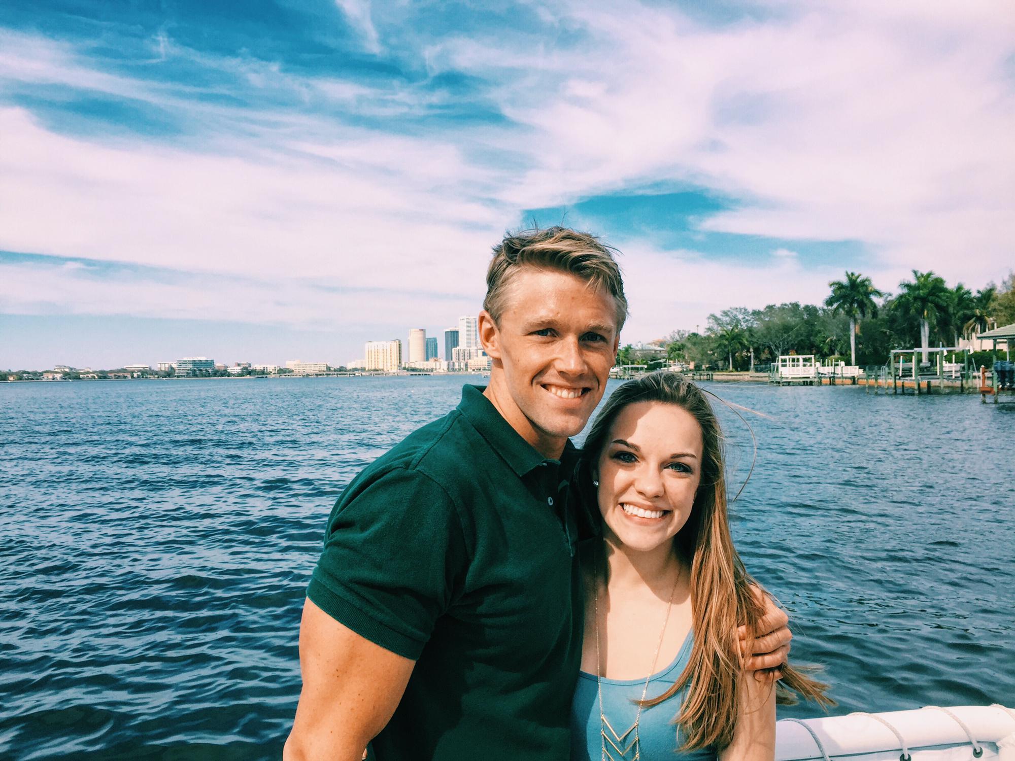 Jared's first weekend in tampa and when he met the Casey family for the first time