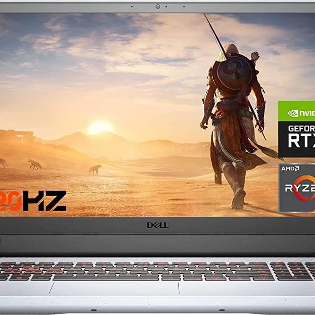 Newest Dell G15 15.6" 120Hz FHD Gaming Laptop, AMD Ryzen 7 5800H (8 core), GeForce RTX 3050 Ti, 32GB RAM, 1TB PCIe SSD, Webcam, HDMI, Wi-Fi 6, Backlit KB, Win 10 Home, Phantom Grey with speckles
