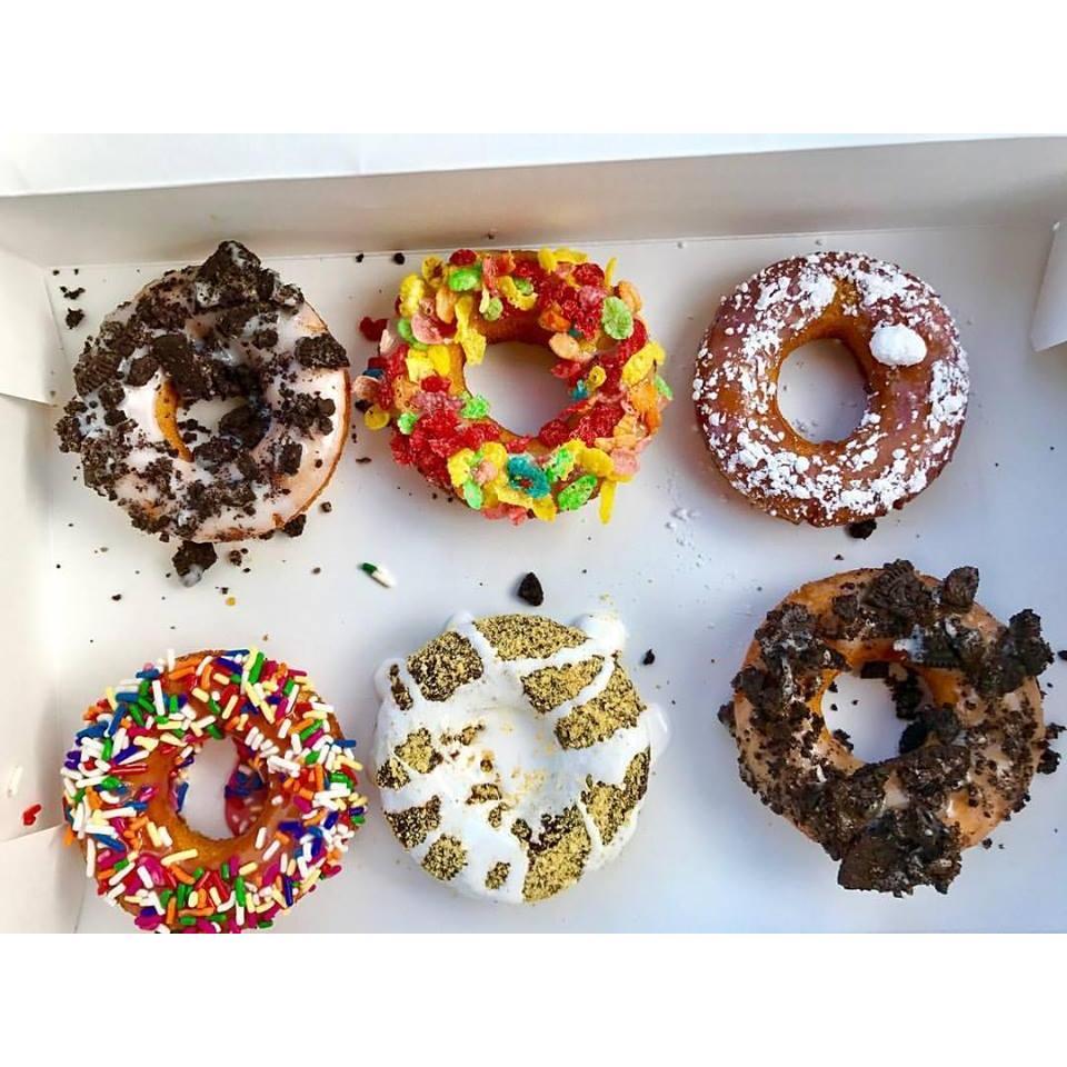 The box of donuts after our first vacation together