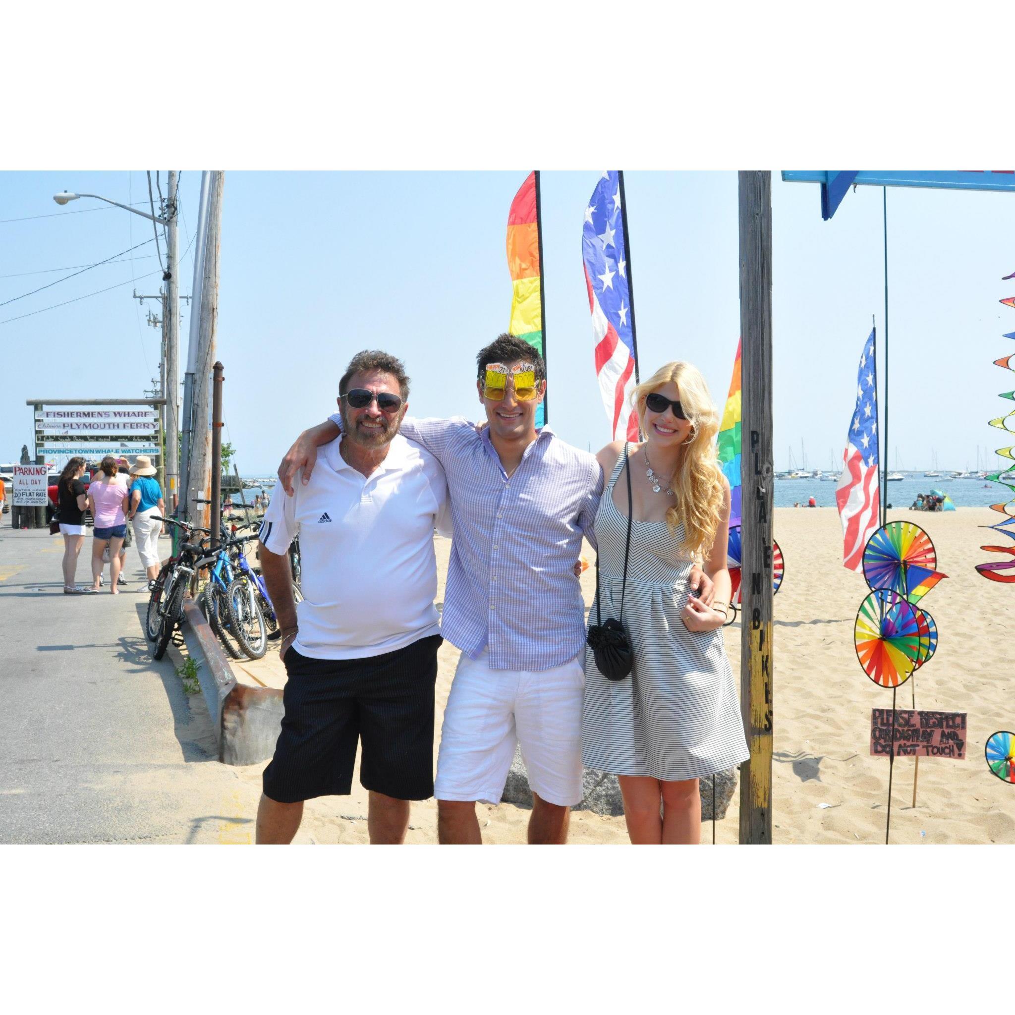 Gaspars 21st! Provincetown, MA.. long drive for lots of fun and drinking... on Gaspars part!