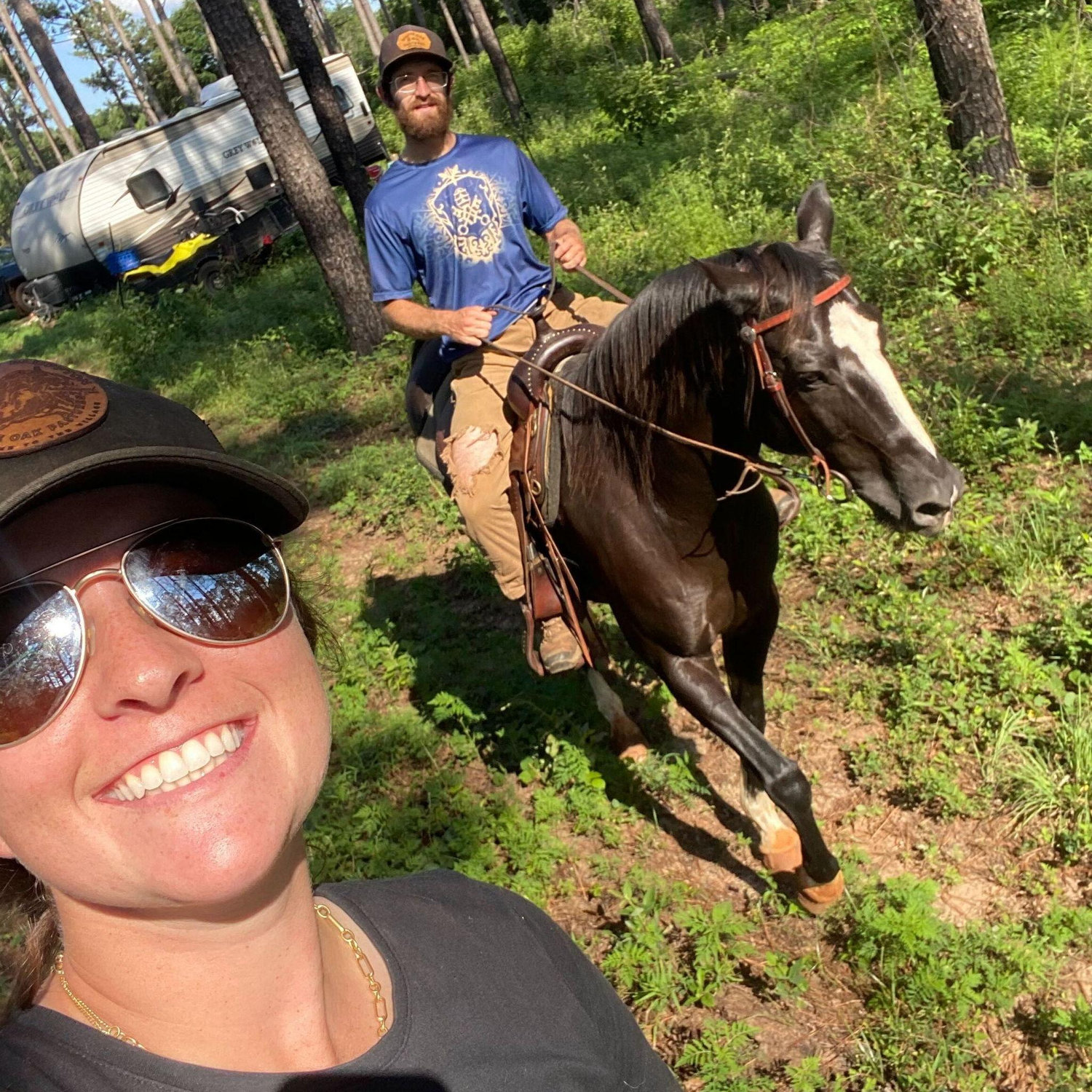 Trail riding