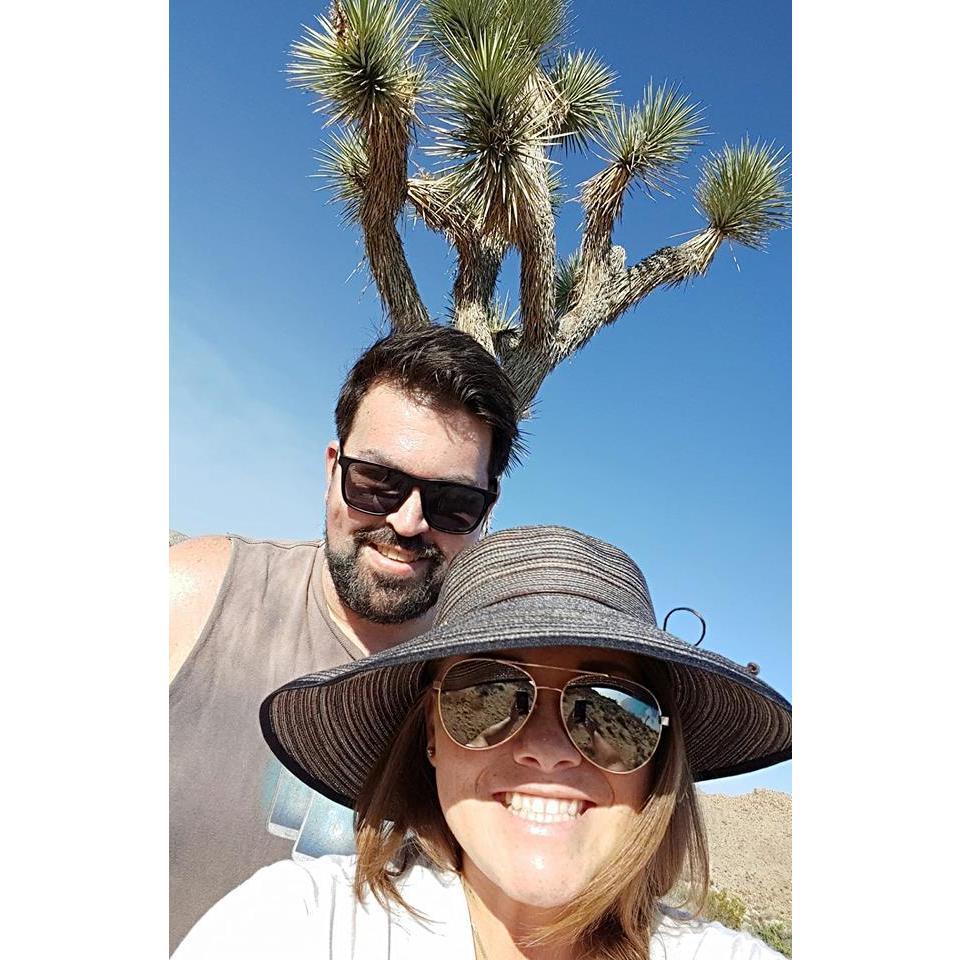 Adventure to Joshua Tree
1st National Park together; we're trying to see them all!
Pro tip: Palm Springs is hot as shit in June.