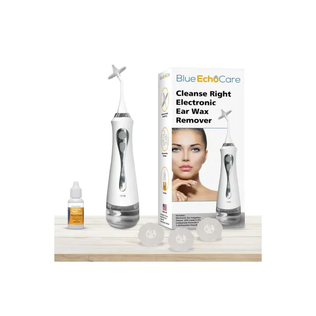Cleanse Right Pro Electronic Ear Wax Removal Kit: Safe, Effective, Doctor-Recommended Solution