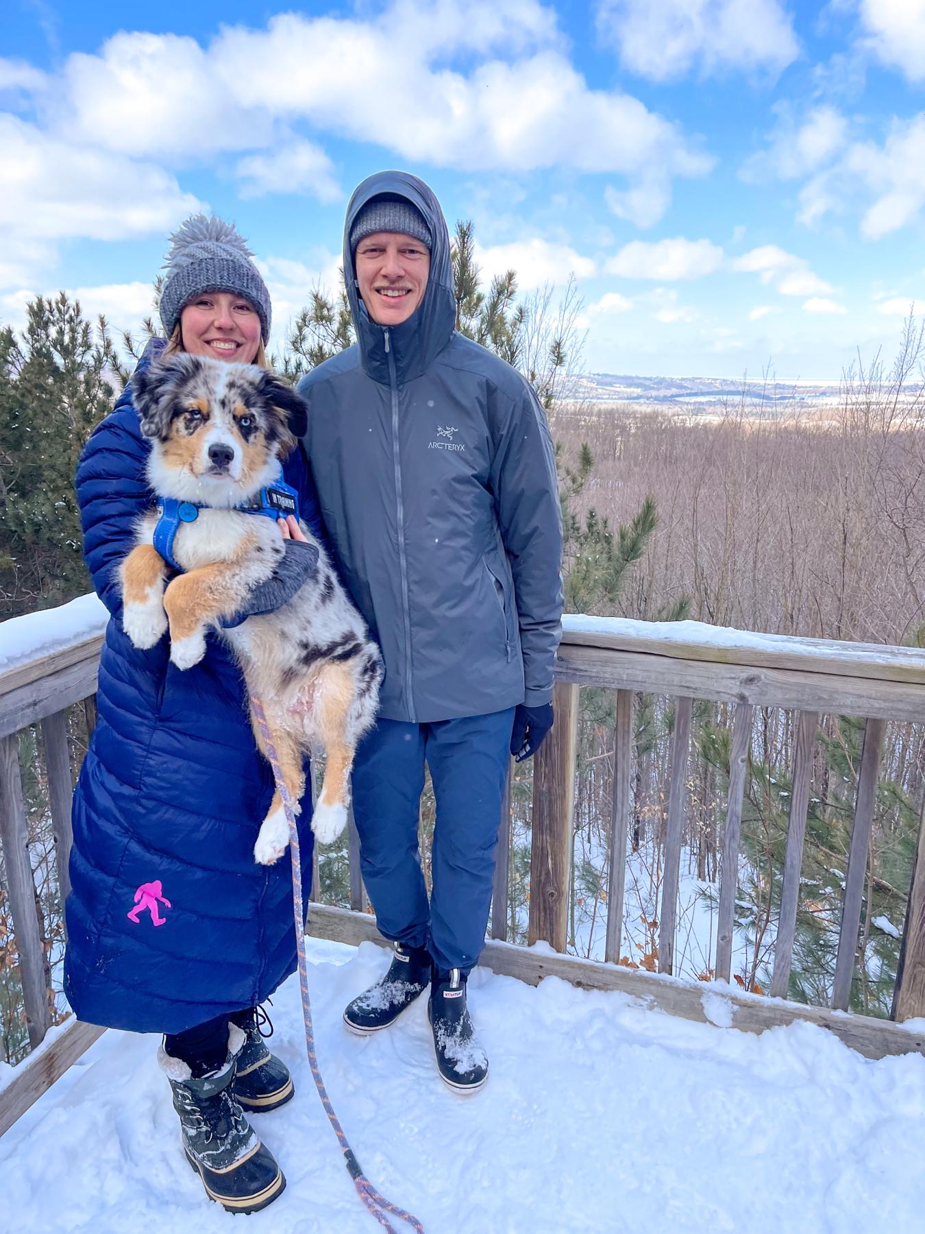 First official family photo with our fur child