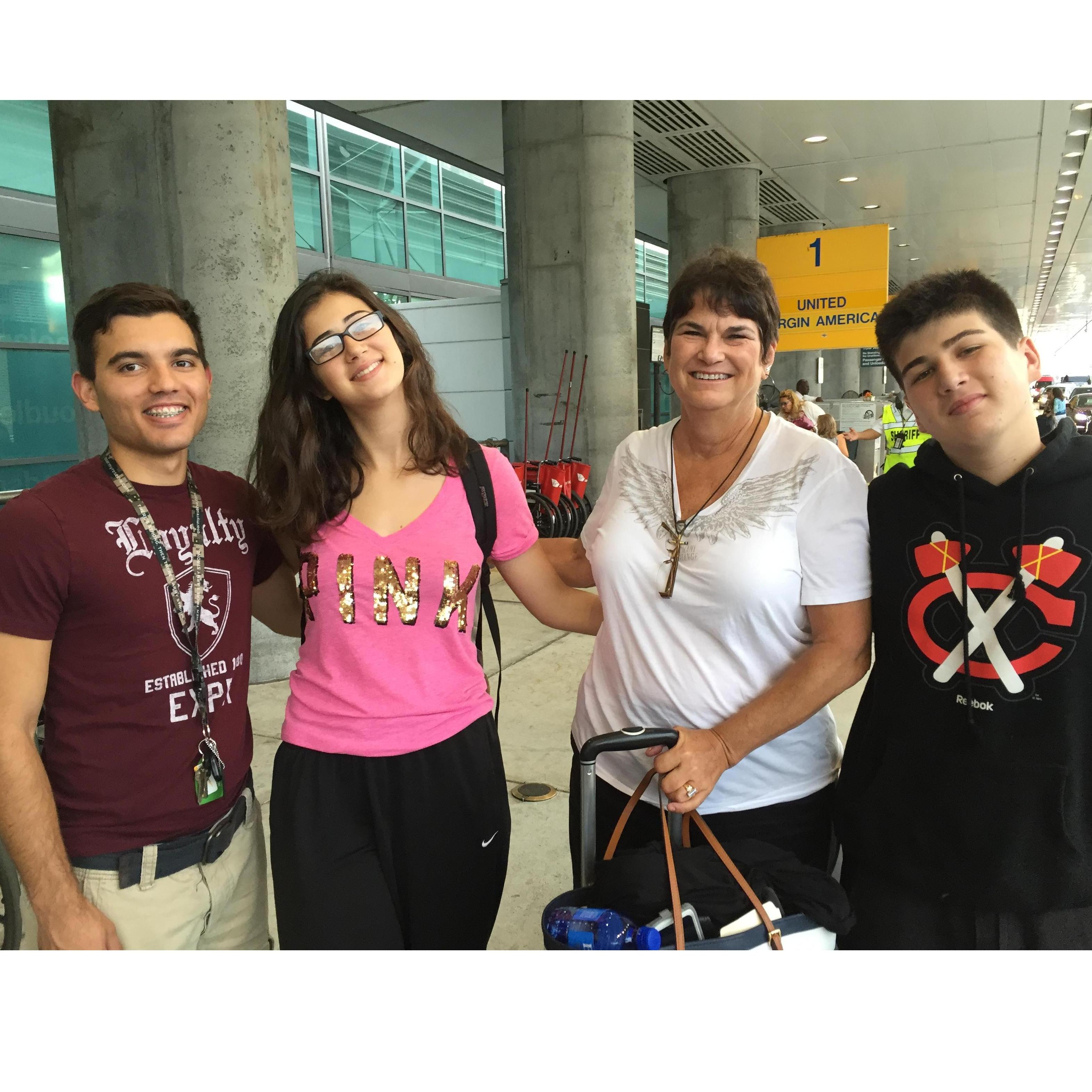 Post high school graduation trip to Hawaii with Grandma Mady