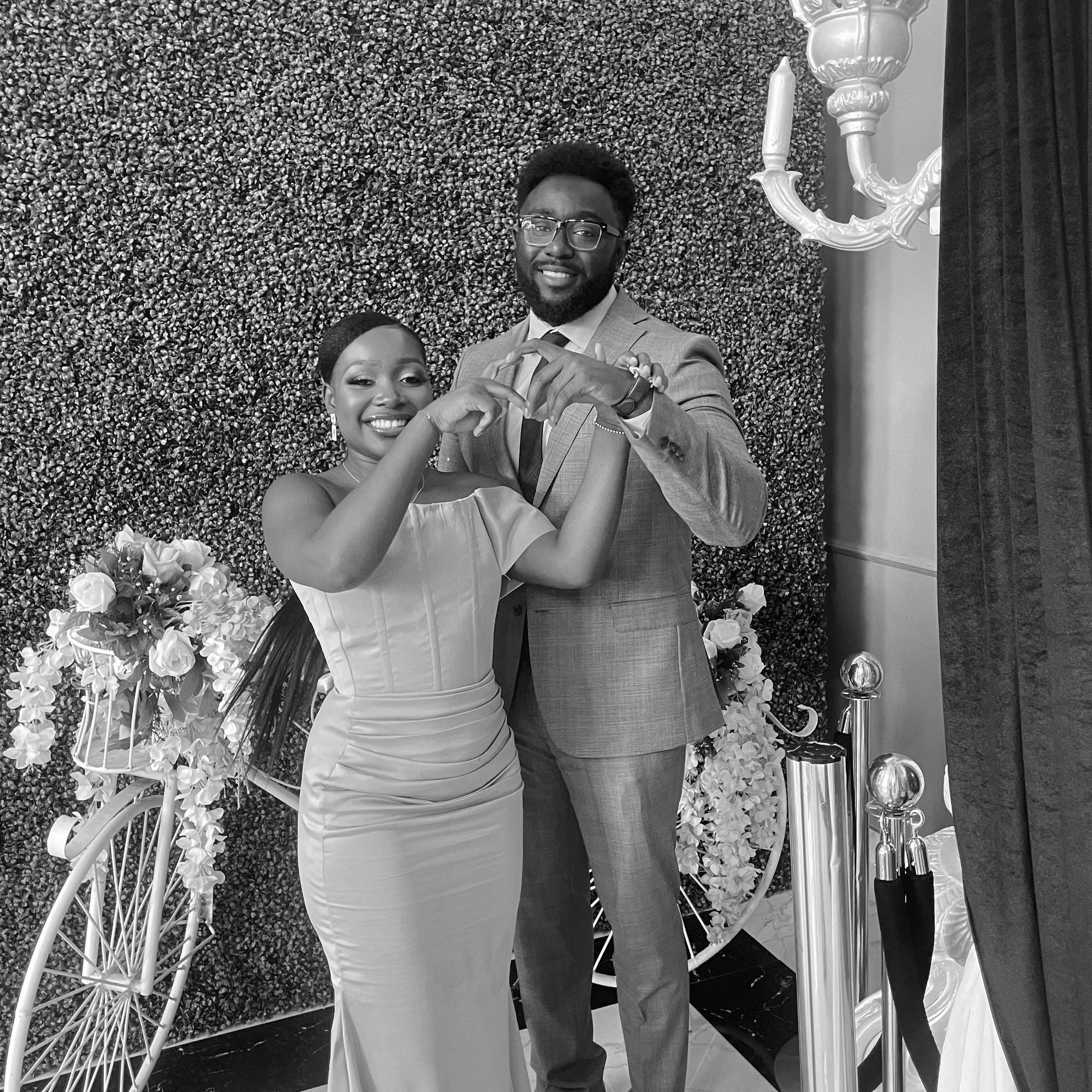 Together at Mary's wedding
