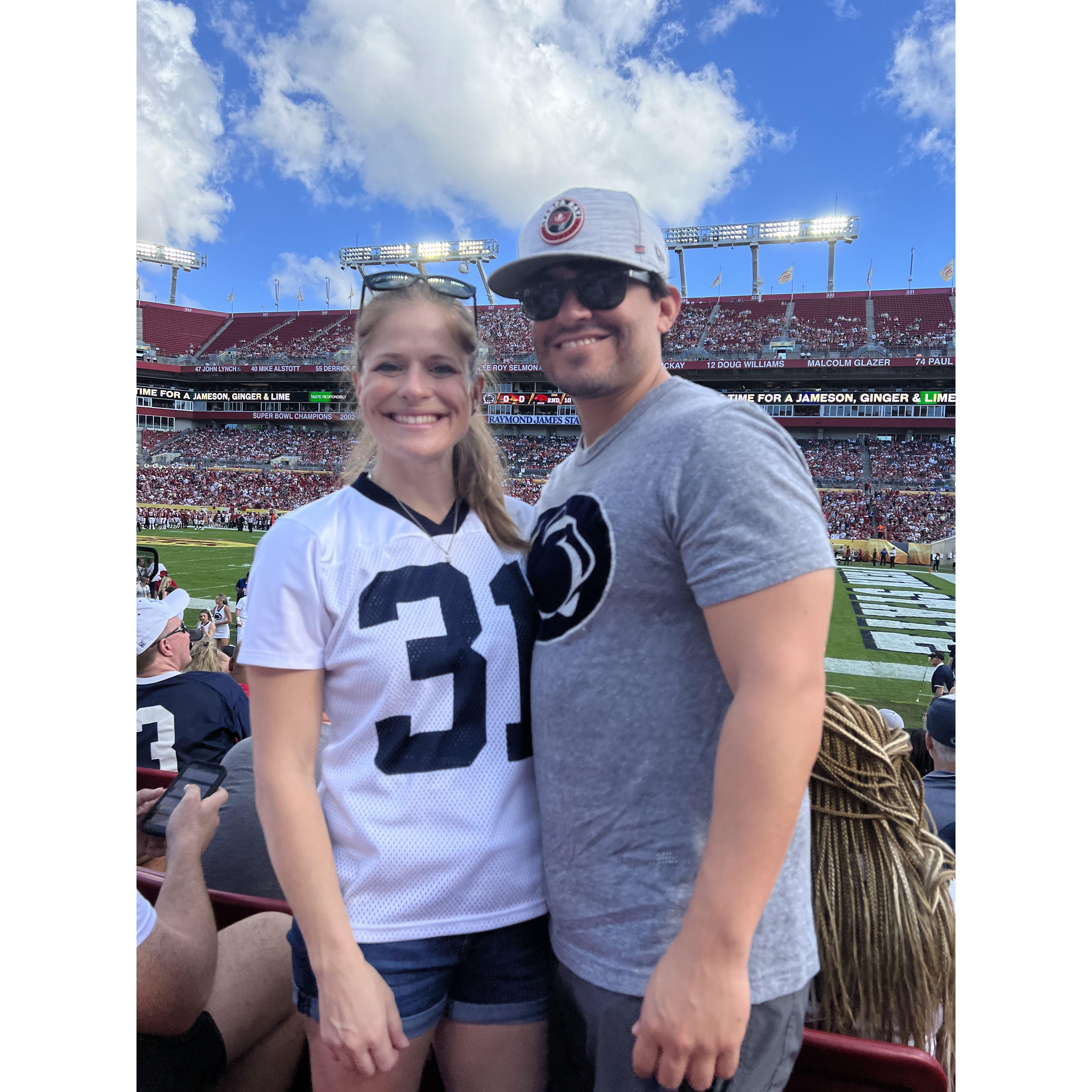 PSU Outback Bowl game 2022