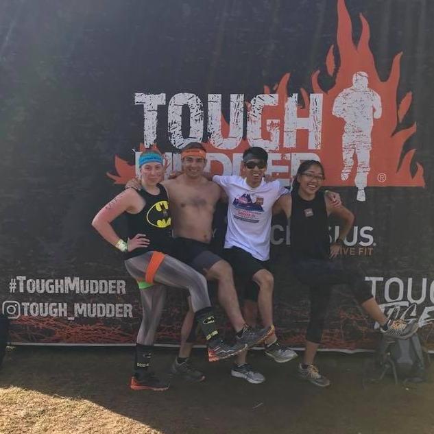 Tough Mudder with David and Liz.