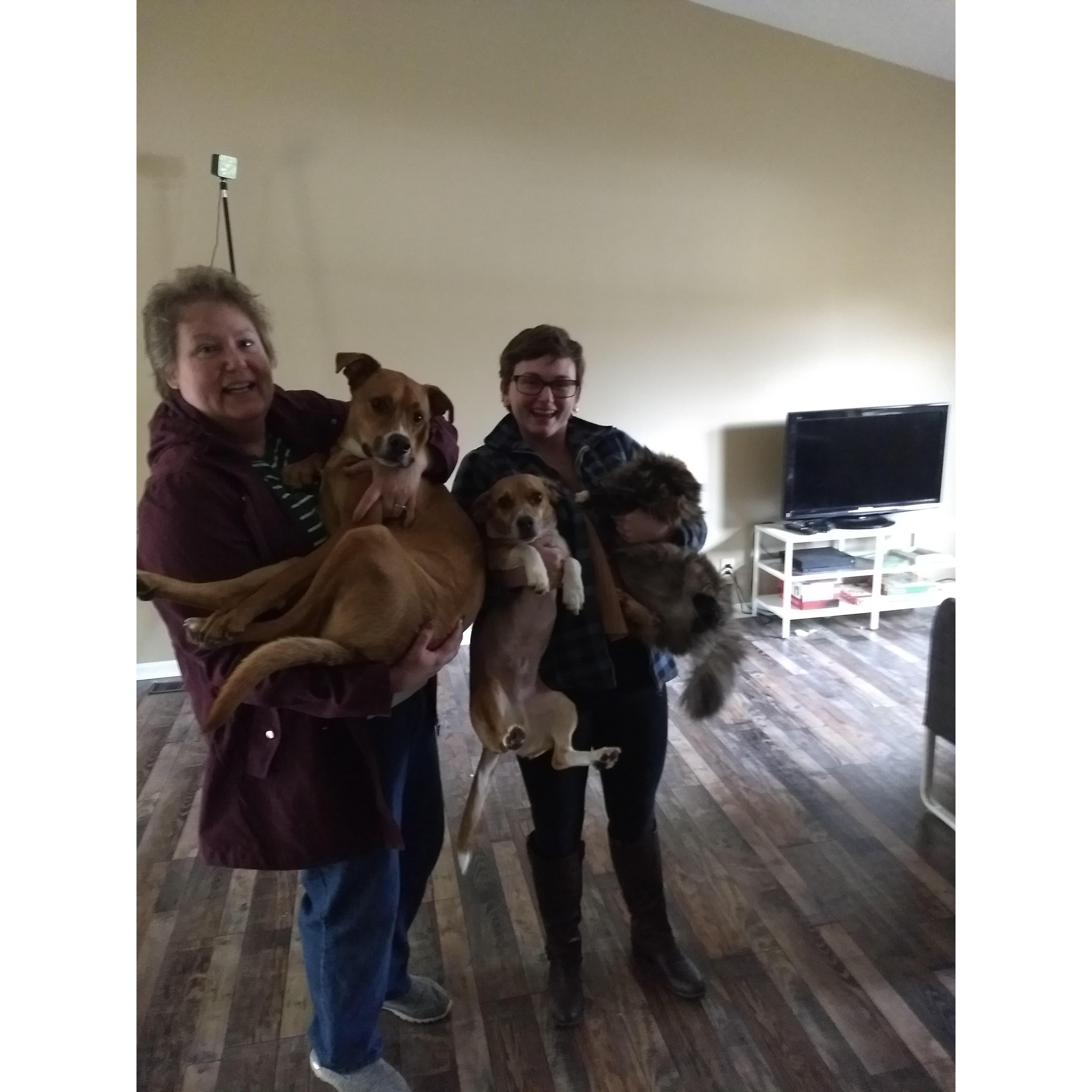 We are proud parents of three...
