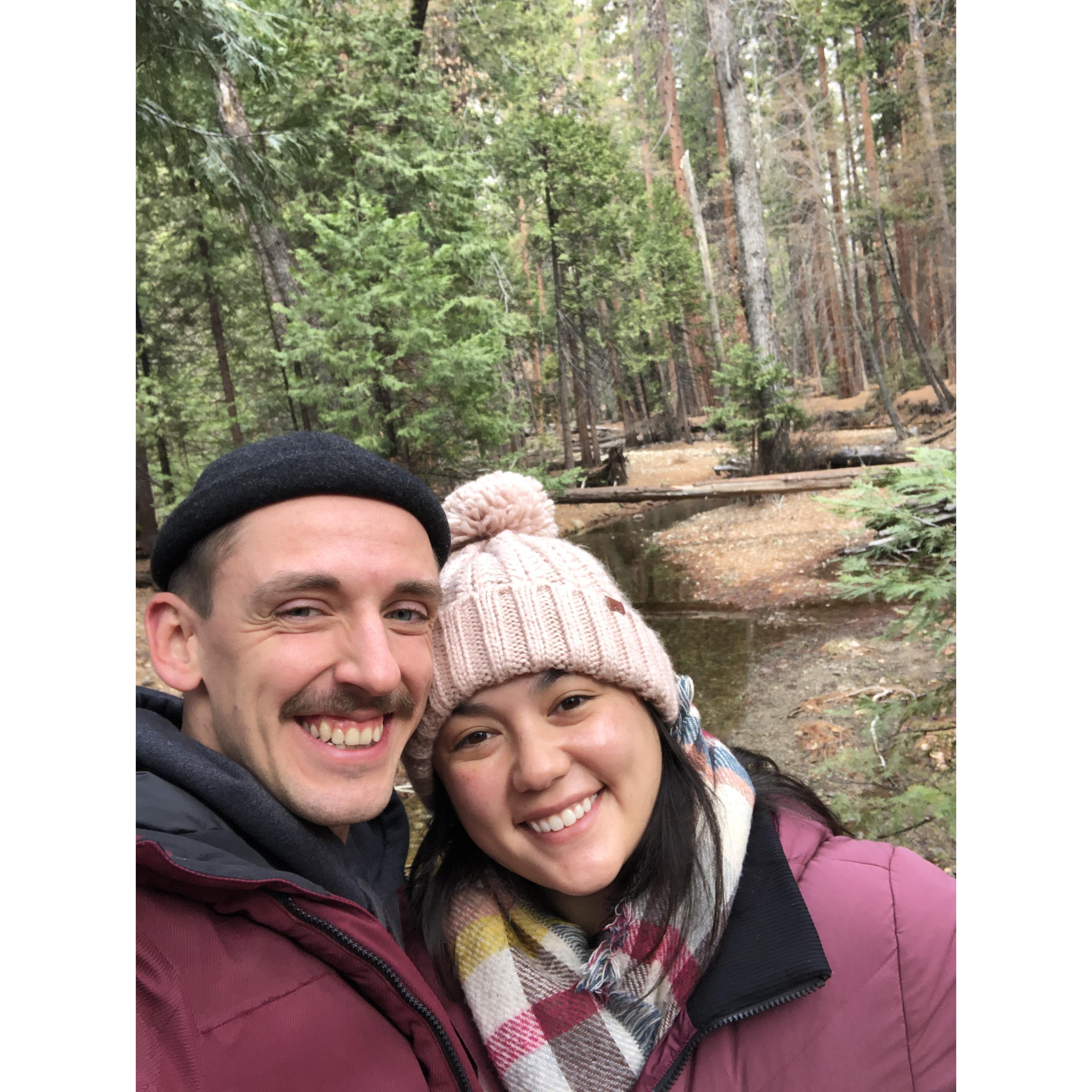 A trip to Yosemite National Park - again Andrii's first time and definitely not the last!