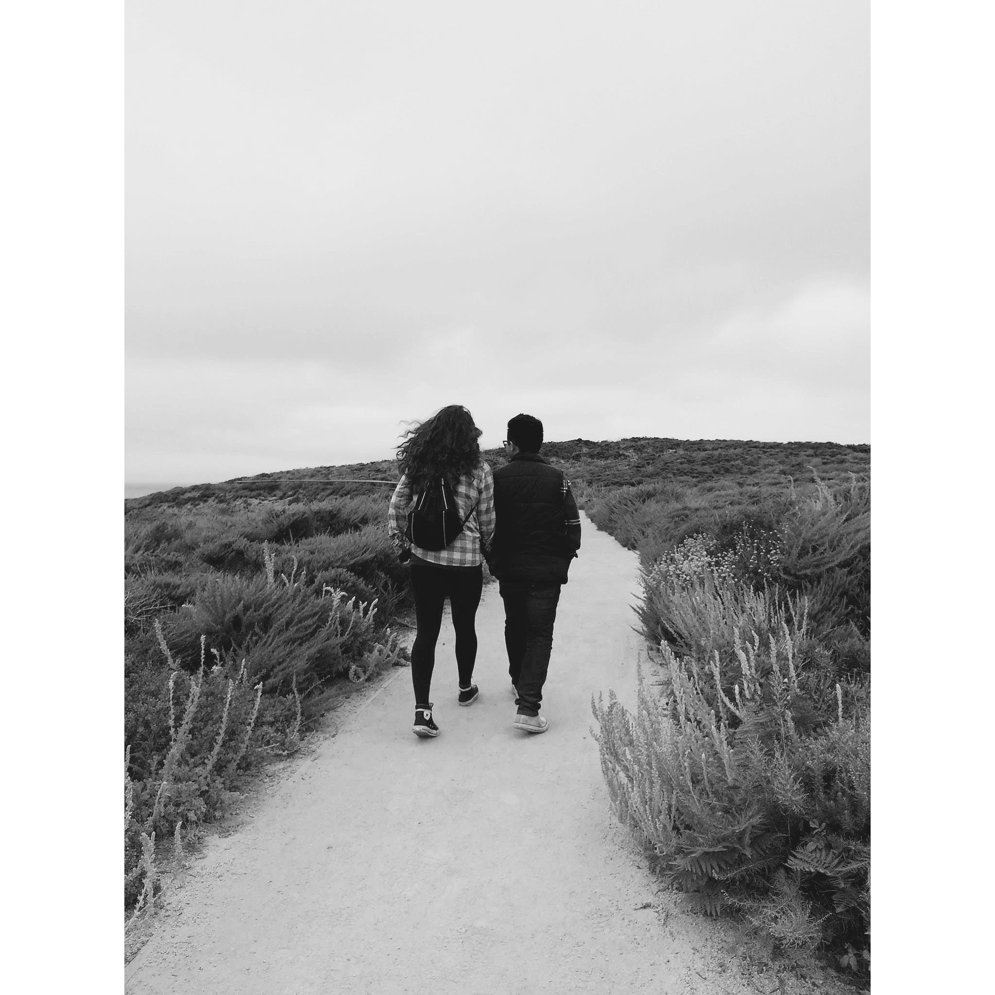Hiking through Big Sur :)