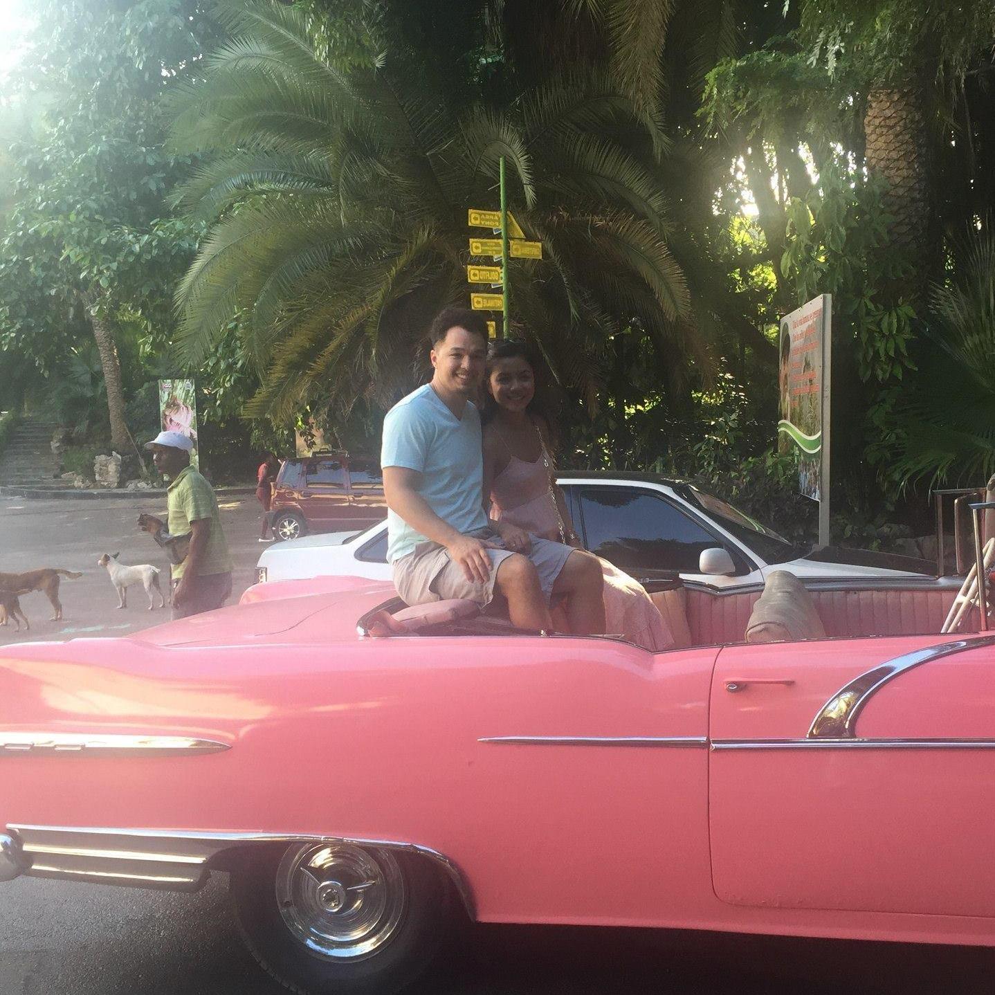 The time we rode around Havana in a pink Cadillac. Havana, Cuba, 2016.