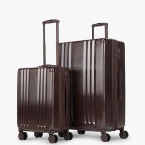 Ambeur 2-Piece Luggage Set - Walnut