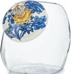 Cookie Jar with Royal English Garden Lid