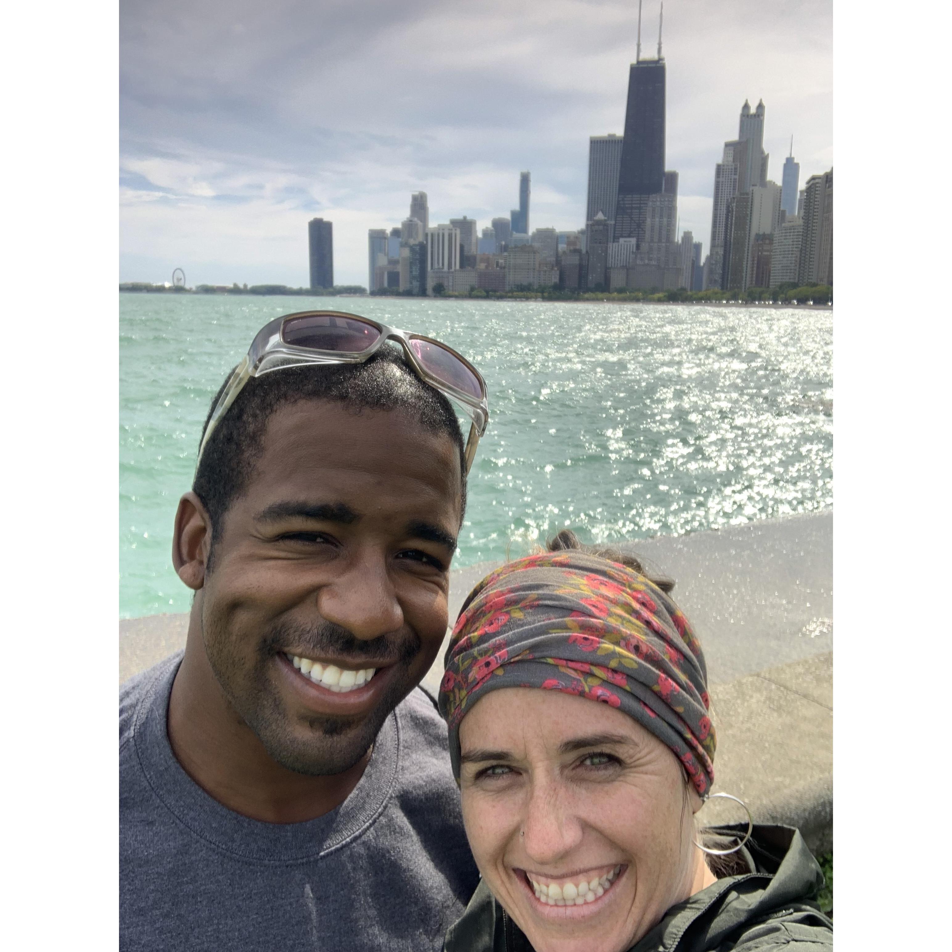 Chicago bike ride