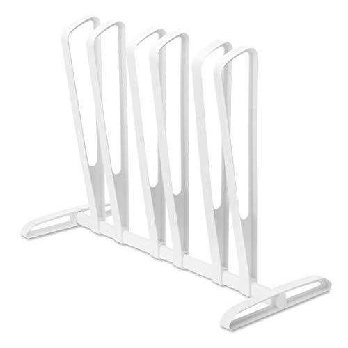 Whitmor 3 Pair Boot Rack - Adjustable Heavy Duty Frame - White