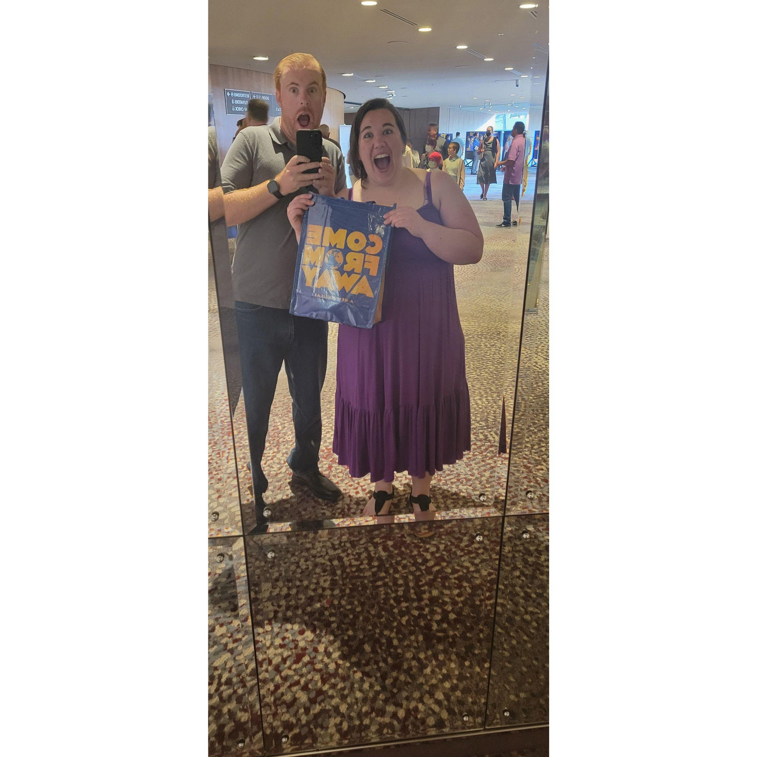 Yet another night at the theater: Come From Away