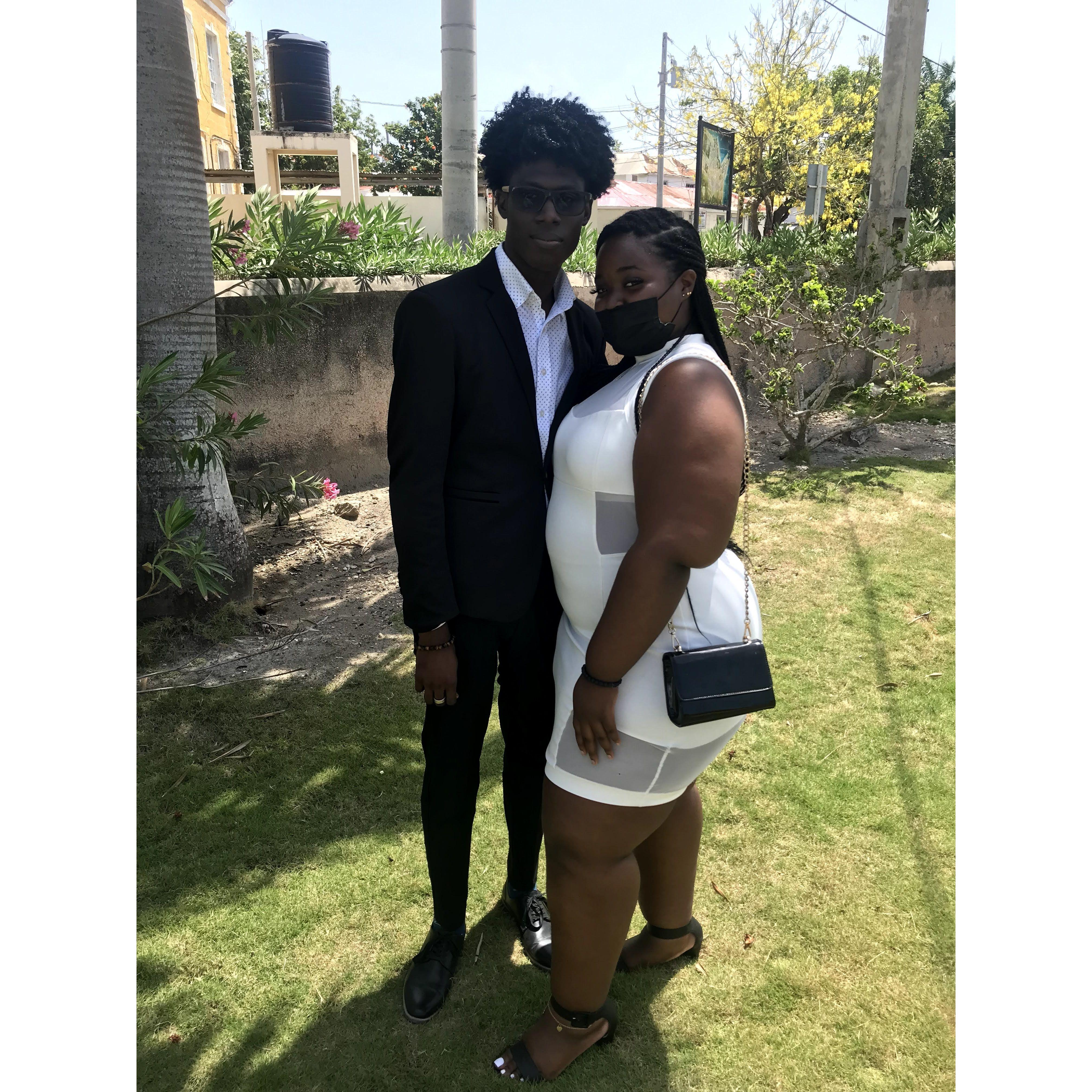 Our very first picture together